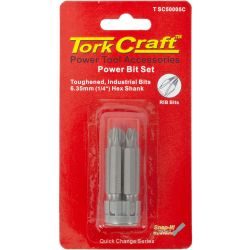 S/d Power Bit Set 50mm 5pce
